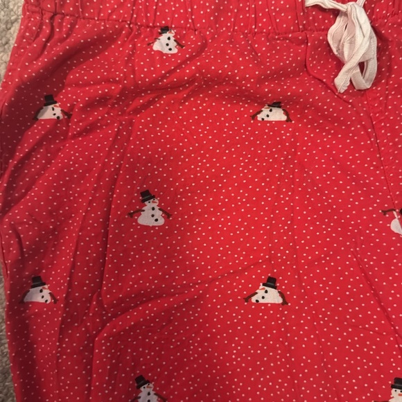 J Crew Small snowman pajamas pjs - Picture 4 of 6